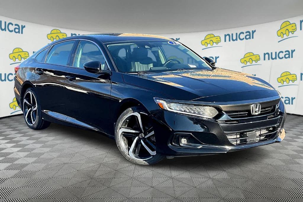 used 2021 Honda Accord car, priced at $24,600