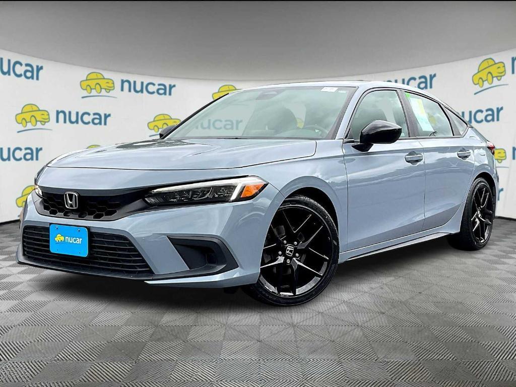 used 2022 Honda Civic car, priced at $23,700