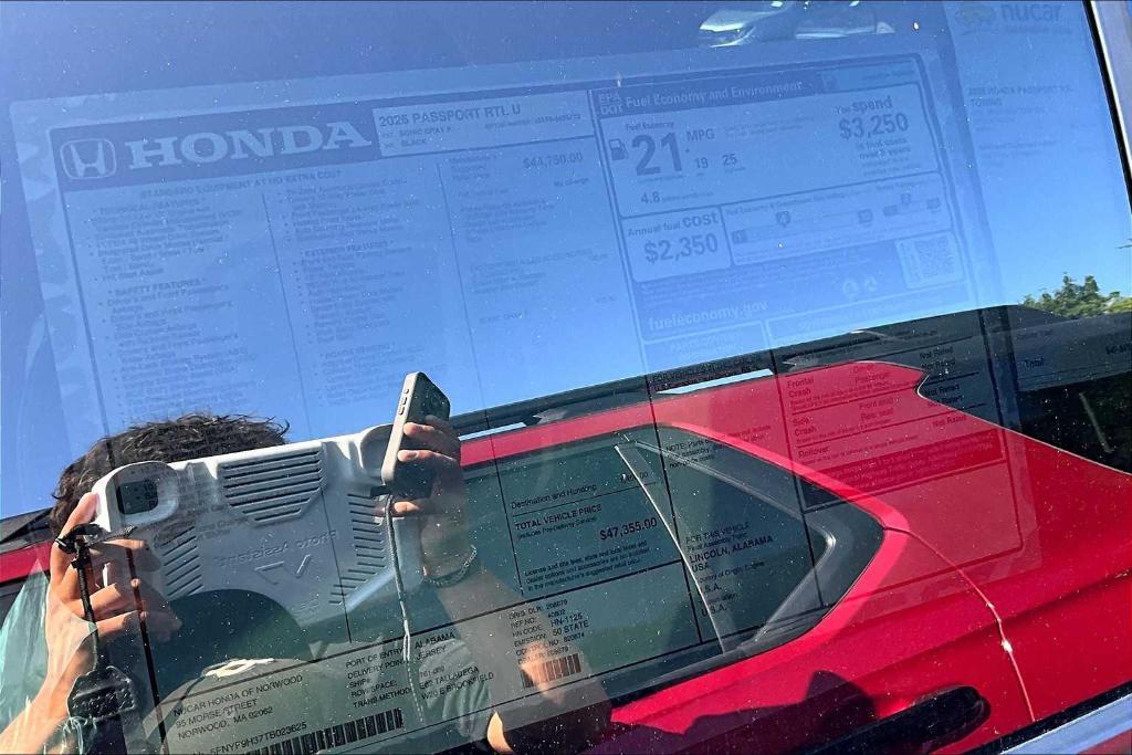 new 2026 Honda Passport car, priced at $46,333