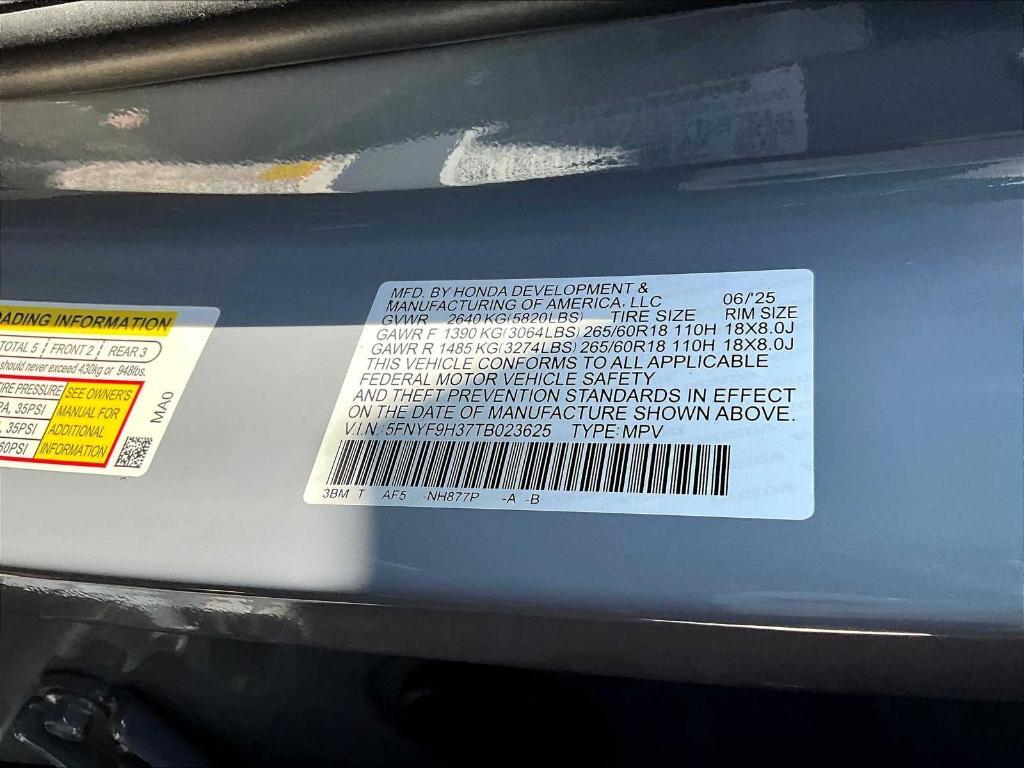 new 2026 Honda Passport car, priced at $45,855
