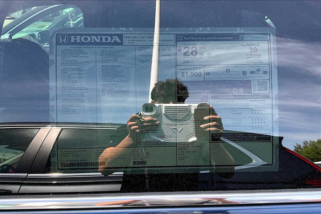 new 2025 Honda CR-V car, priced at $32,995