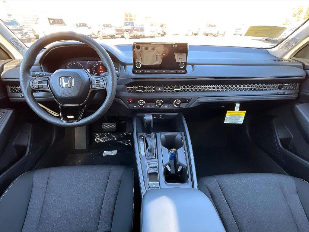 new 2025 Honda Accord car, priced at $30,520