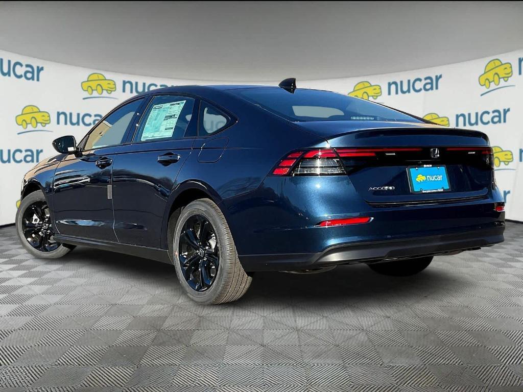 new 2025 Honda Accord car, priced at $30,520