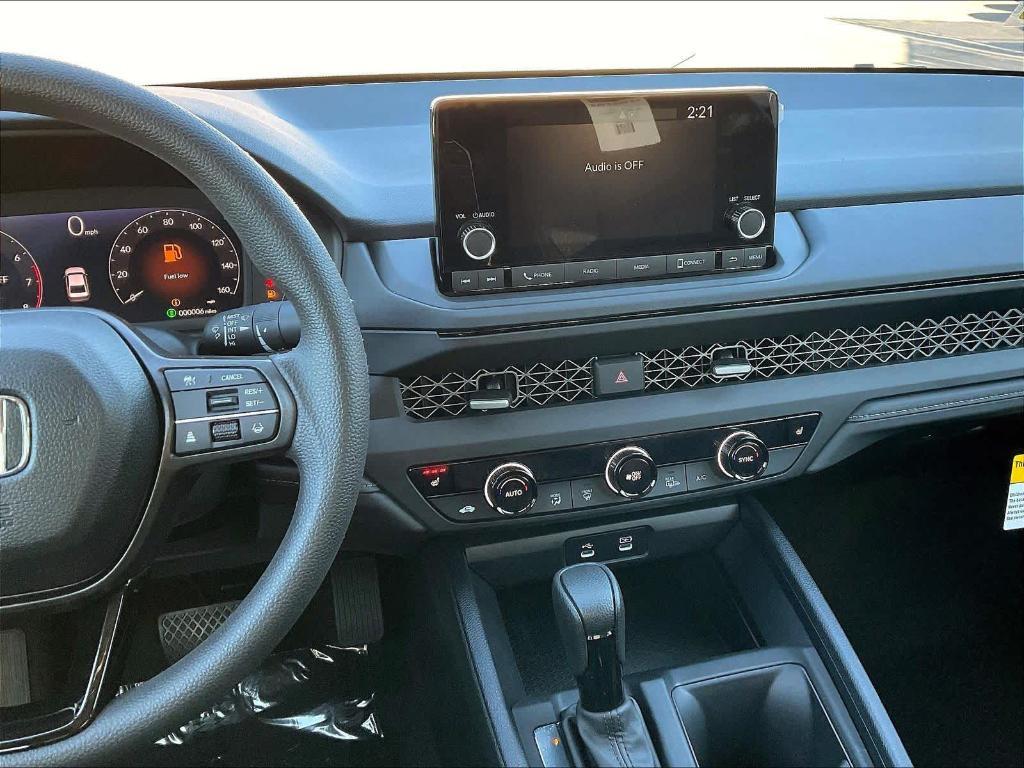 new 2025 Honda Accord car, priced at $30,520