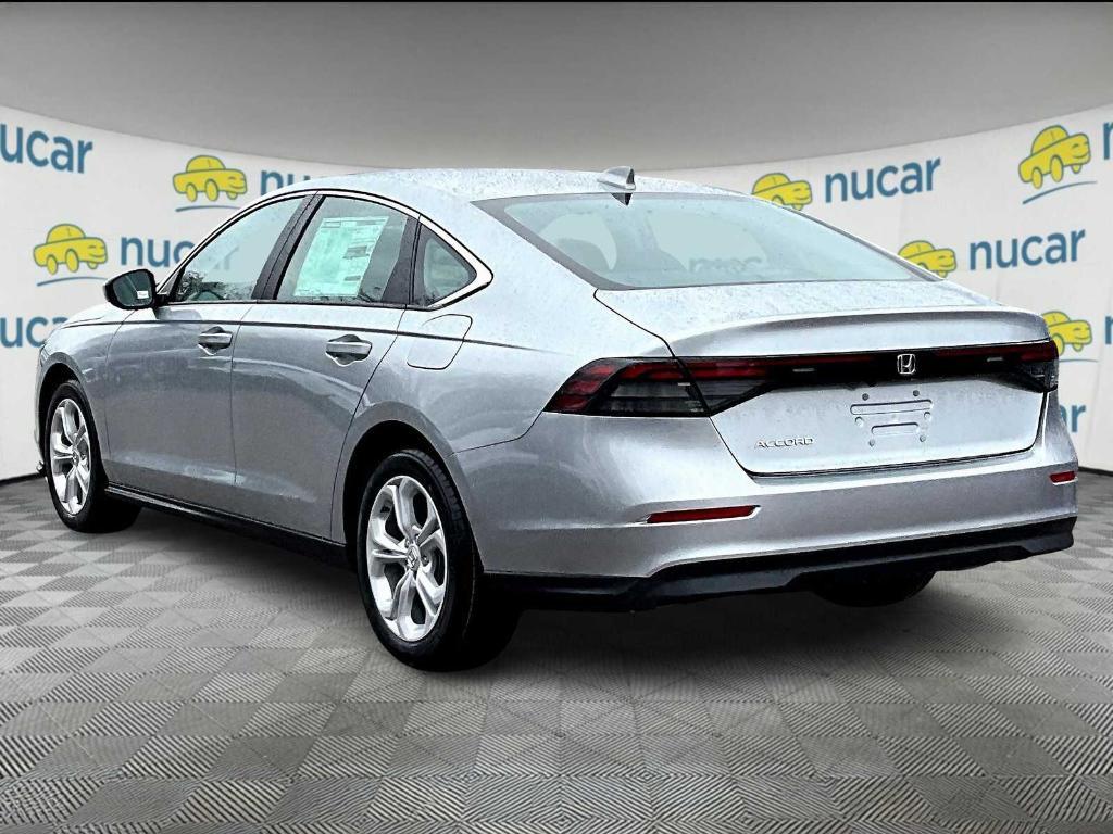 new 2025 Honda Accord car, priced at $29,445