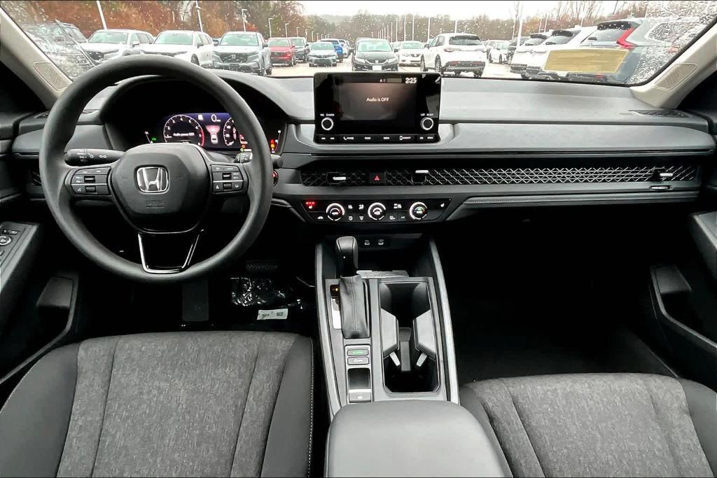 new 2025 Honda Accord car, priced at $32,110