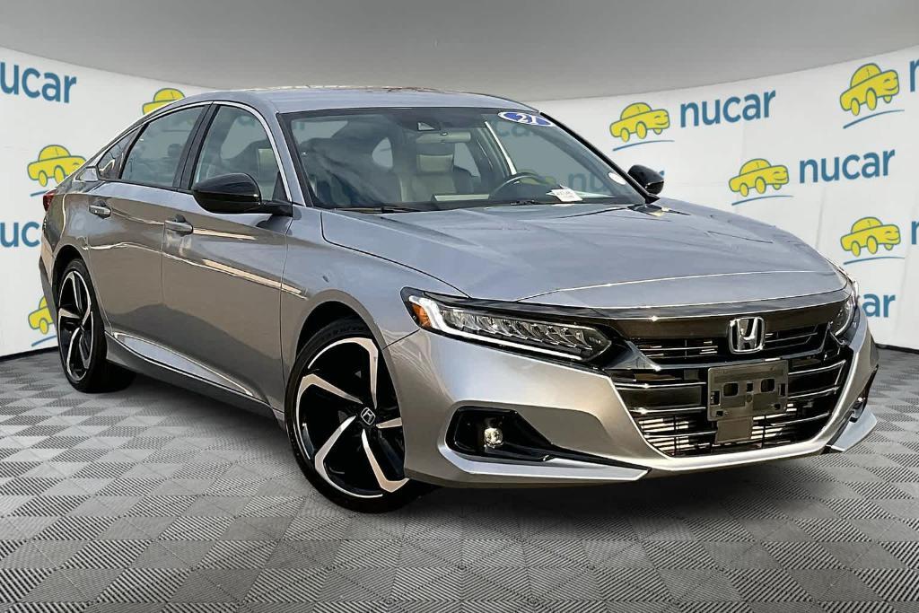 used 2021 Honda Accord car, priced at $24,900