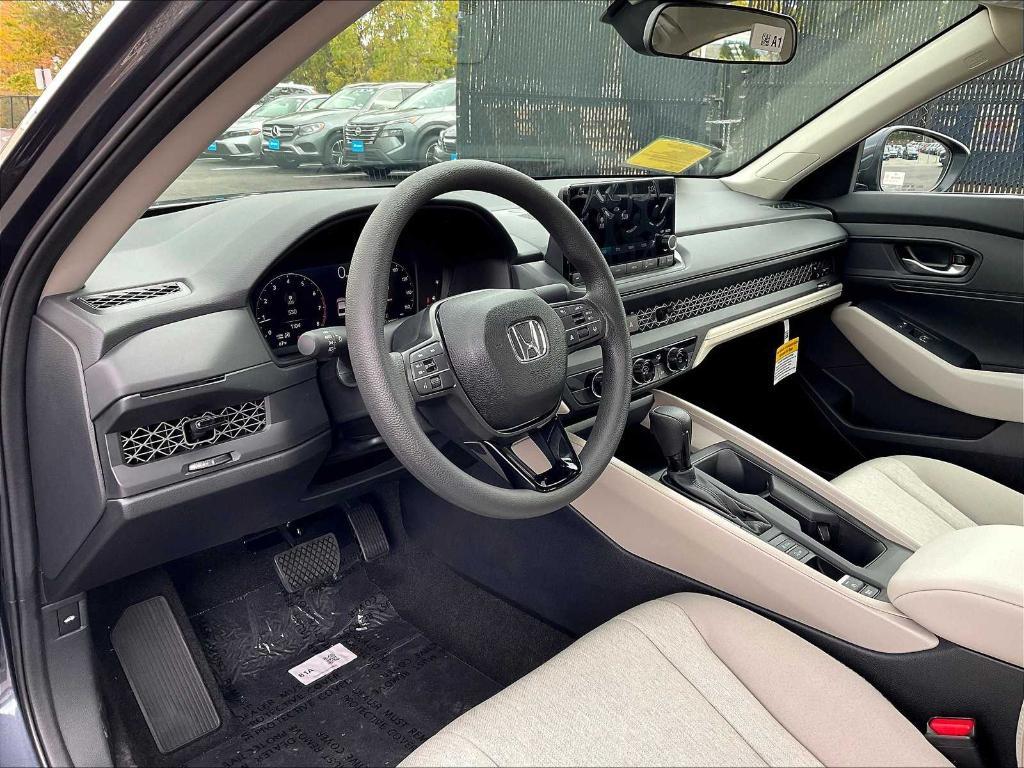 new 2025 Honda Accord car, priced at $28,503