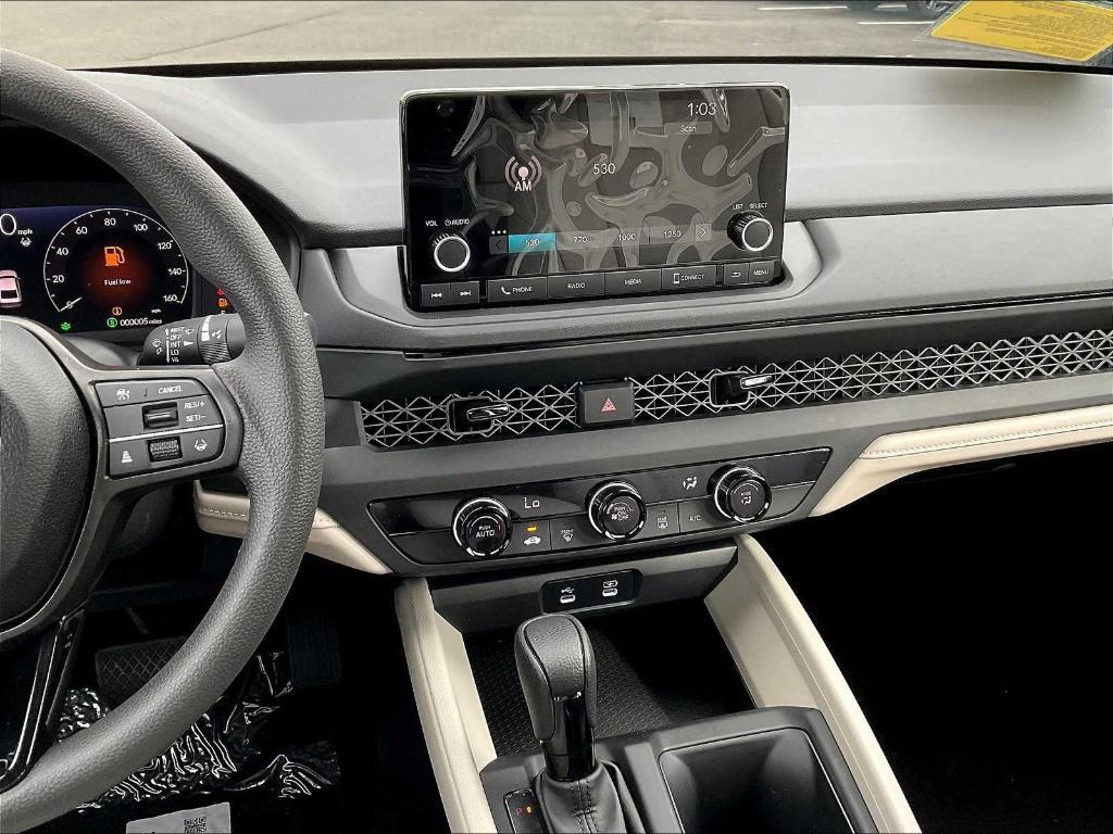 new 2025 Honda Accord car, priced at $28,503