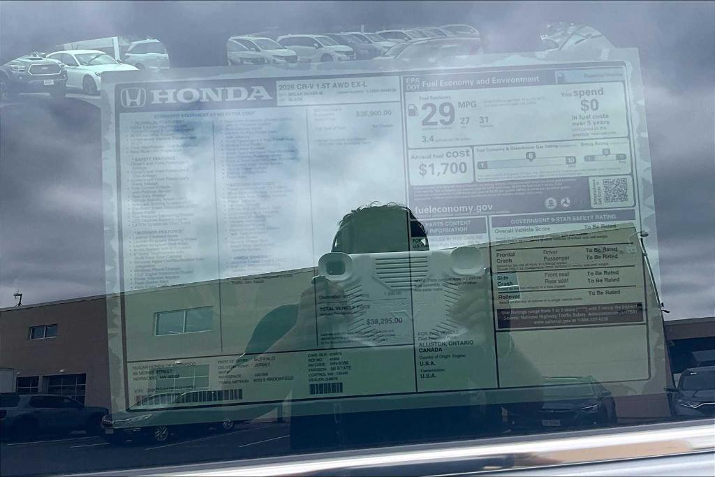 new 2026 Honda CR-V car, priced at $38,044