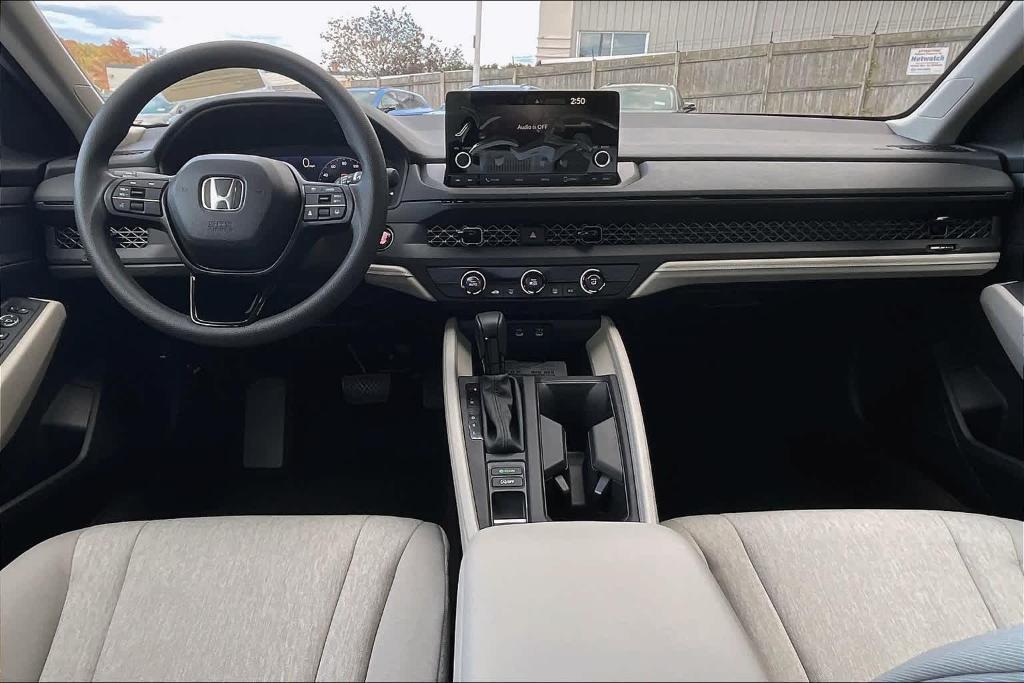 new 2025 Honda Accord car, priced at $29,845