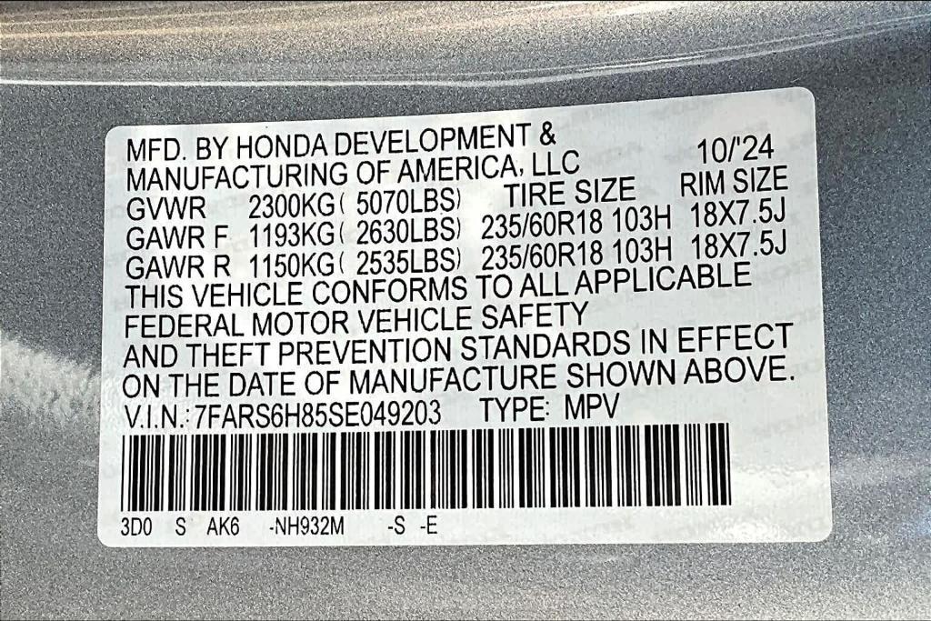 new 2025 Honda CR-V Hybrid car, priced at $40,500