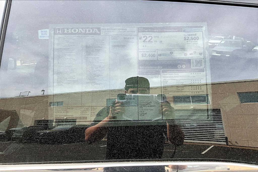 new 2025 Honda Odyssey car, priced at $48,360