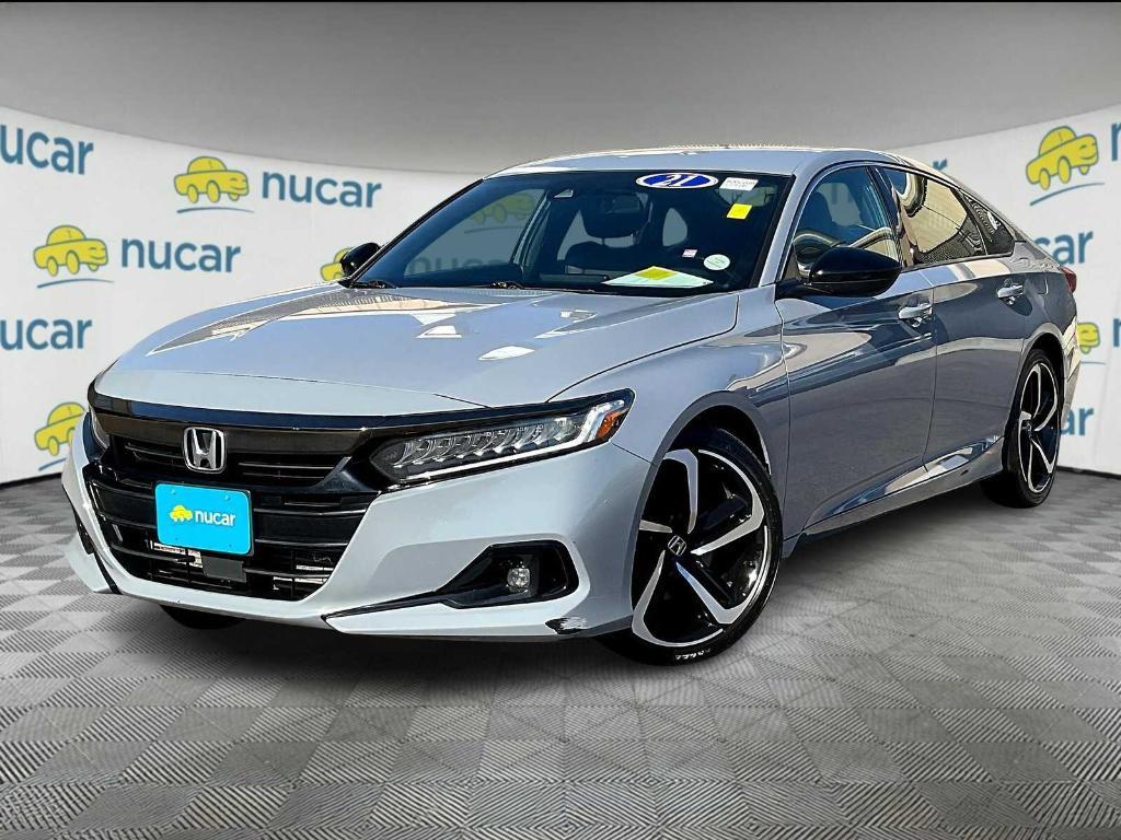 used 2021 Honda Accord car, priced at $23,250