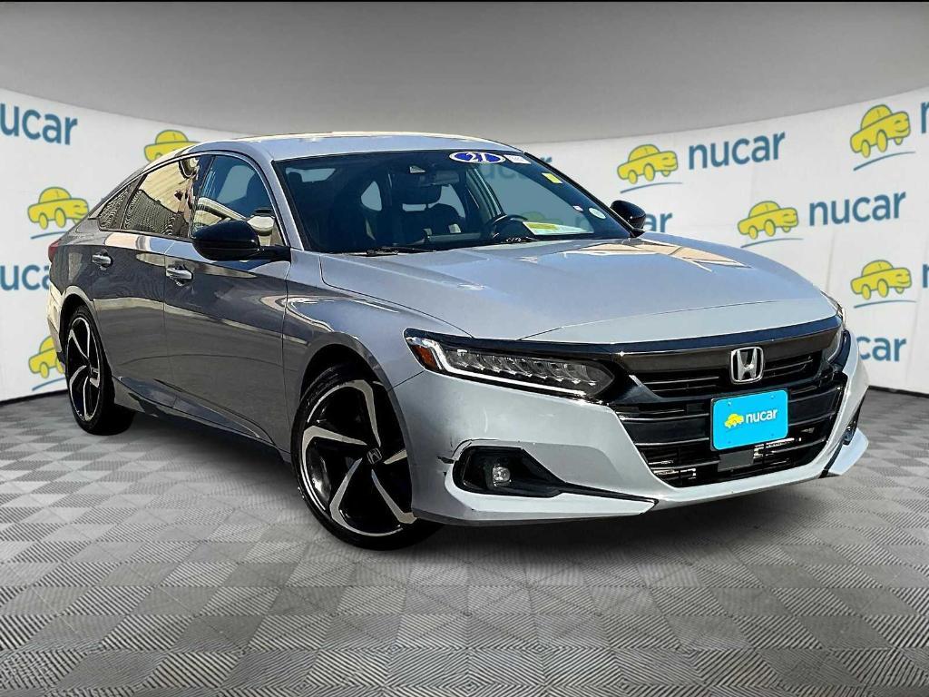 used 2021 Honda Accord car, priced at $23,250
