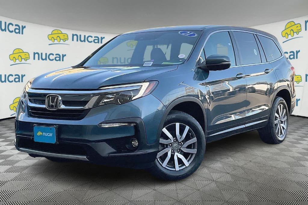 used 2021 Honda Pilot car, priced at $28,500