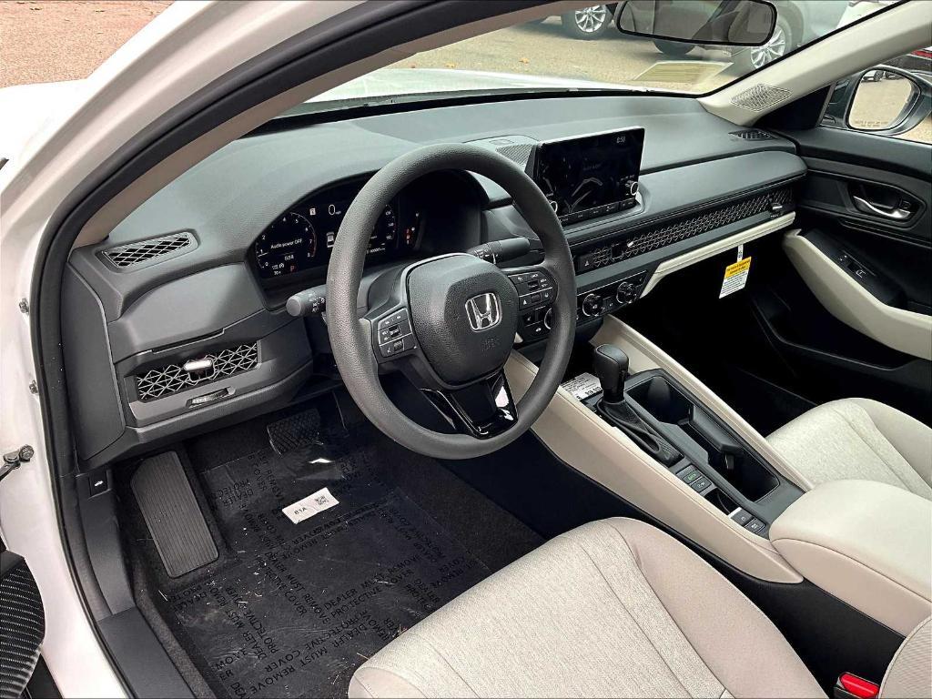 new 2025 Honda Accord car, priced at $30,882