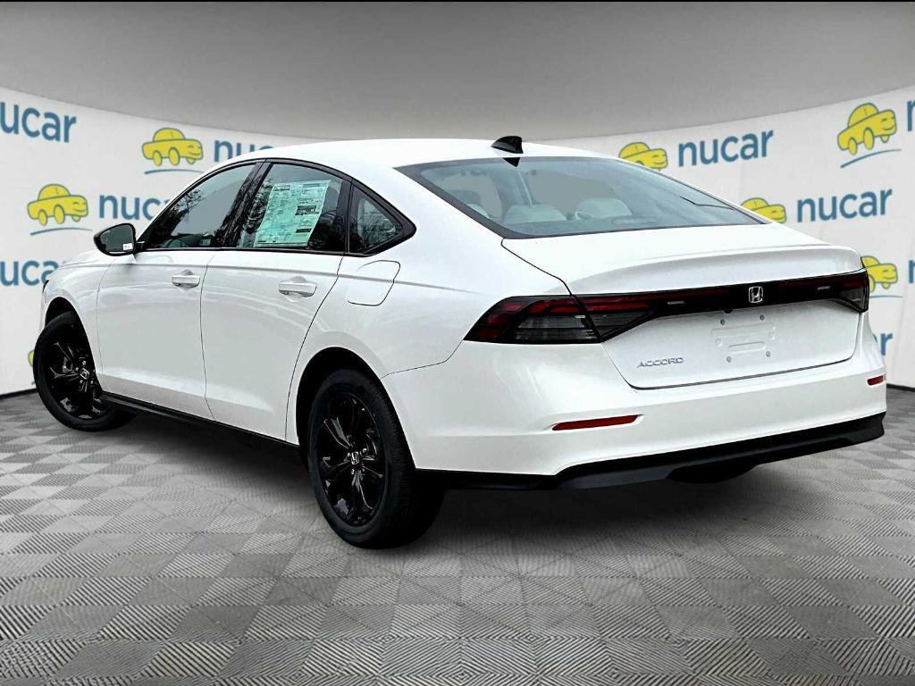 new 2025 Honda Accord car, priced at $30,882