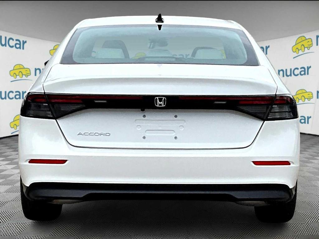 new 2025 Honda Accord car, priced at $30,882