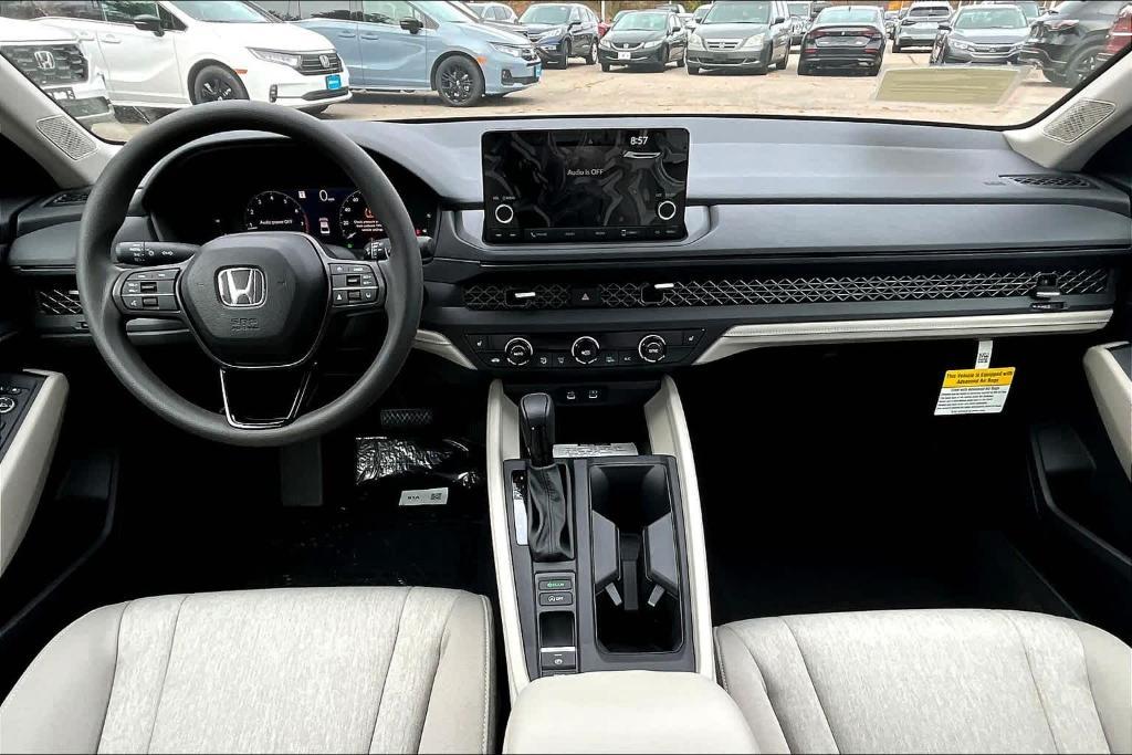 new 2025 Honda Accord car, priced at $32,165