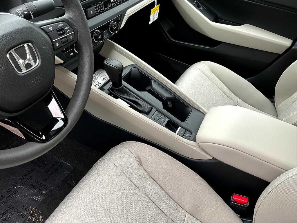 new 2025 Honda Accord car, priced at $30,882