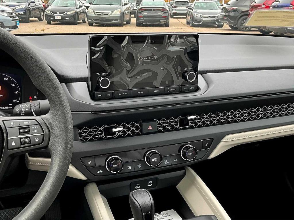 new 2025 Honda Accord car, priced at $30,882