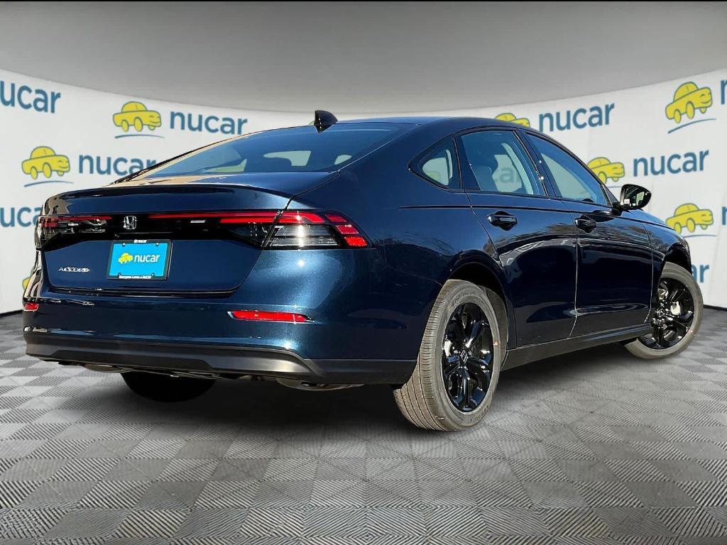 new 2025 Honda Accord car, priced at $30,520