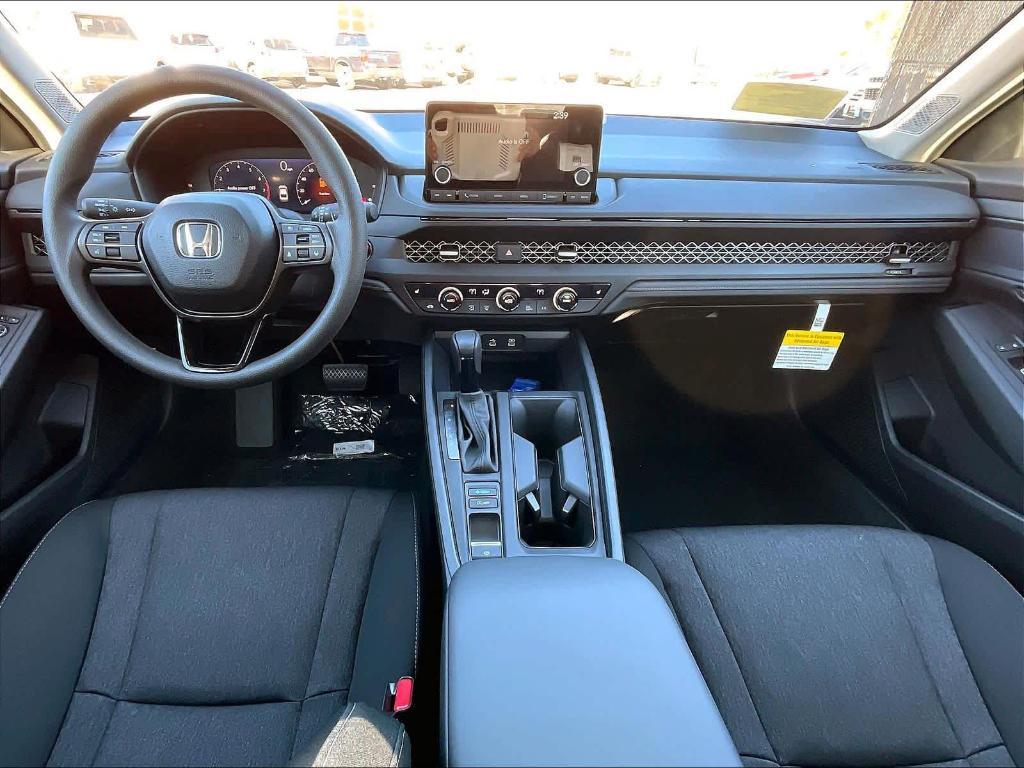 new 2025 Honda Accord car, priced at $30,520