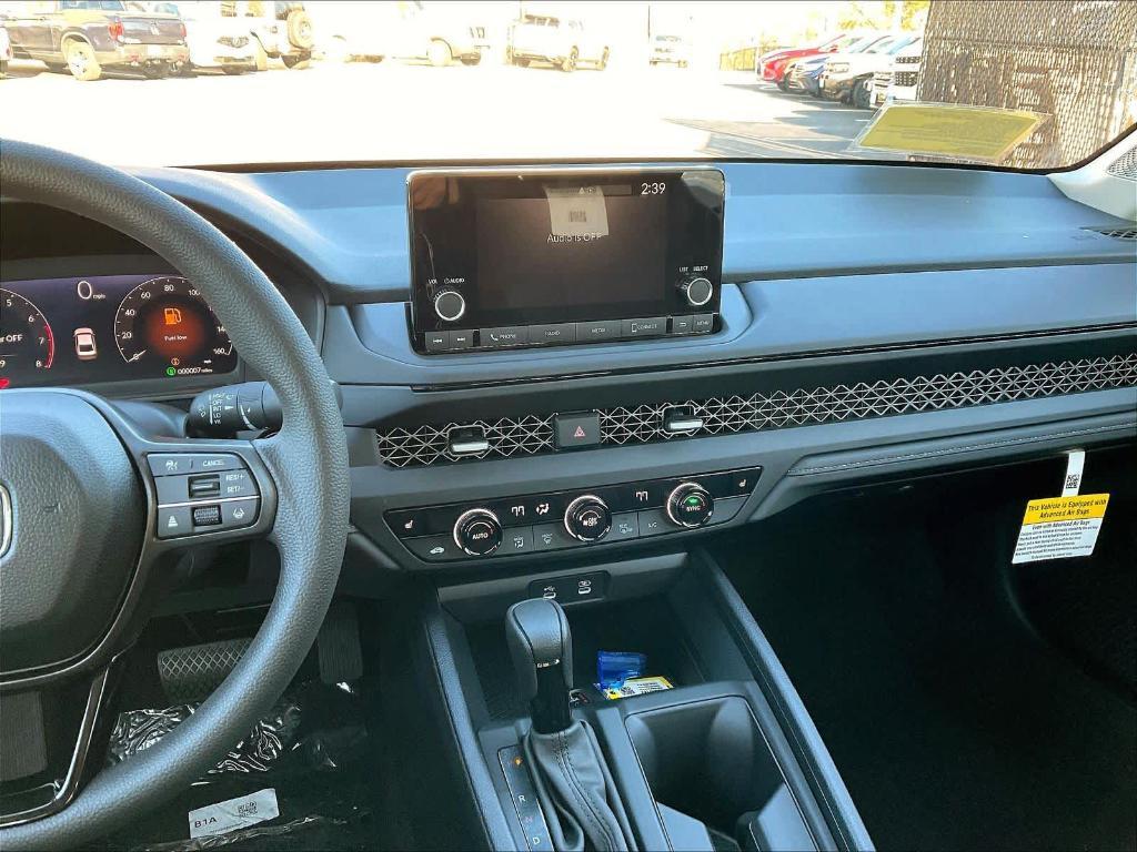 new 2025 Honda Accord car, priced at $30,520