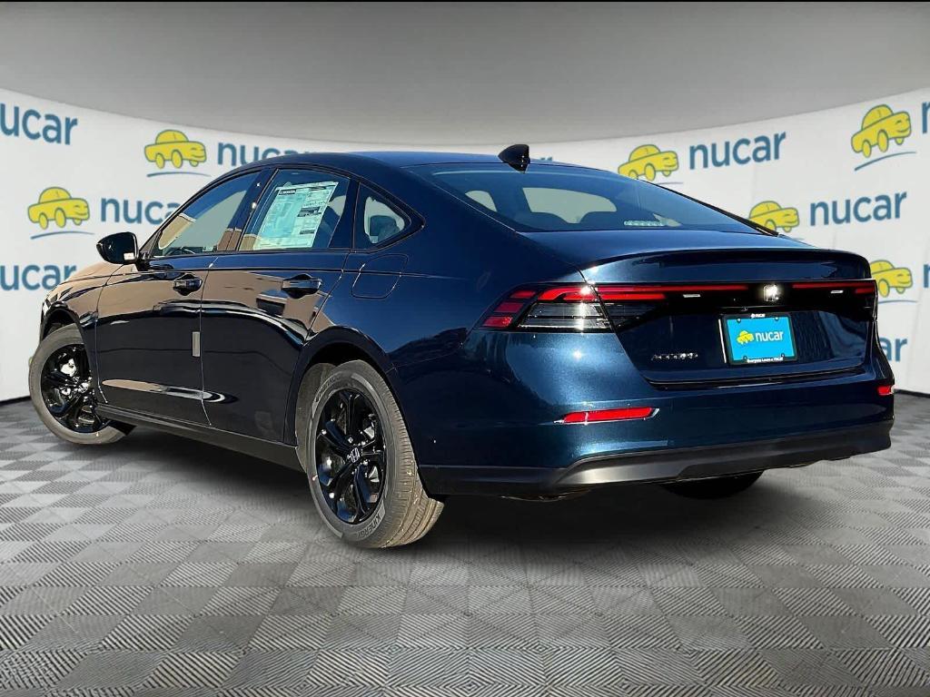 new 2025 Honda Accord car, priced at $30,520