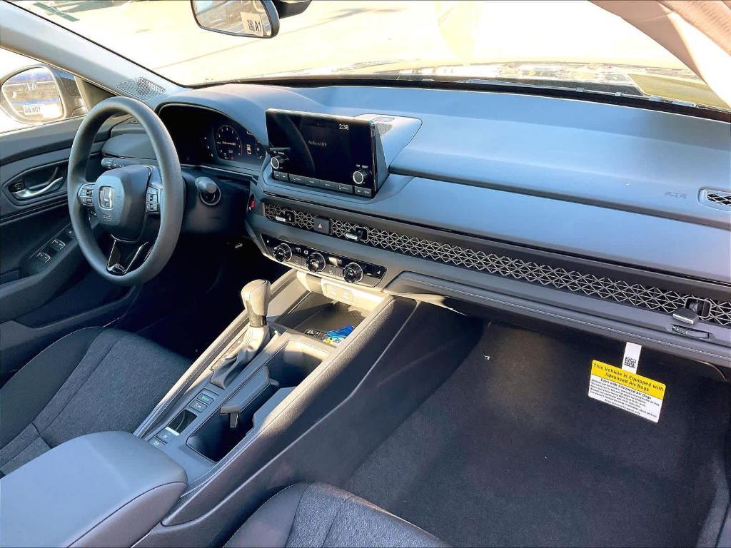 new 2025 Honda Accord car, priced at $30,520