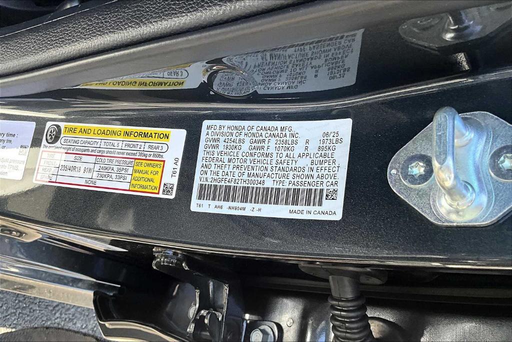 new 2026 Honda Civic Hybrid car, priced at $30,445