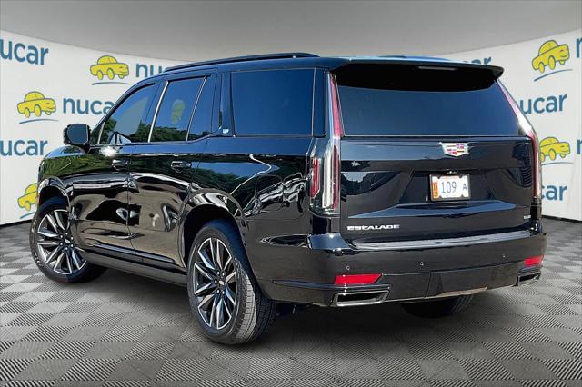 used 2021 Cadillac Escalade car, priced at $78,300