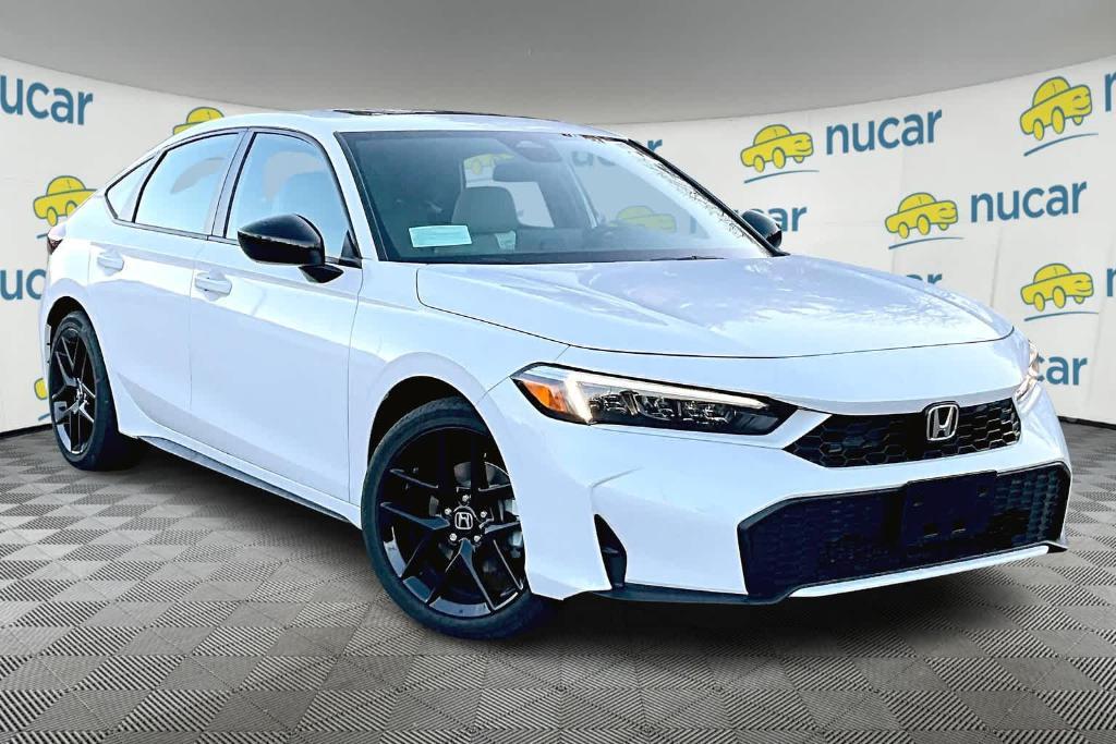 new 2025 Honda Civic Hybrid car, priced at $31,012