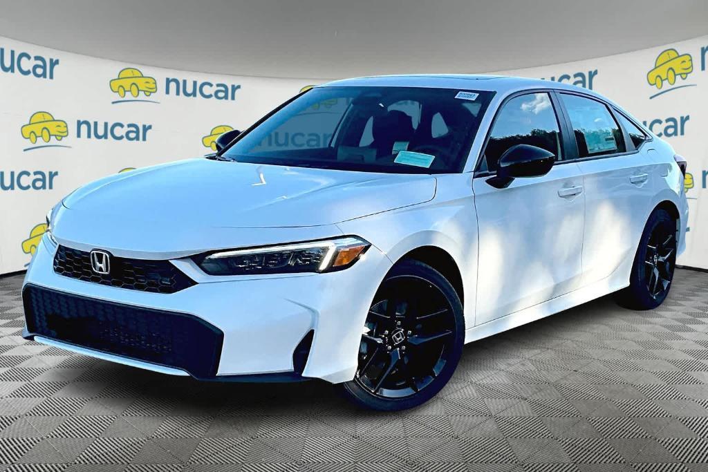 new 2025 Honda Civic Hybrid car, priced at $30,204