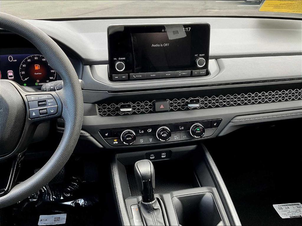 new 2025 Honda Accord car, priced at $30,520