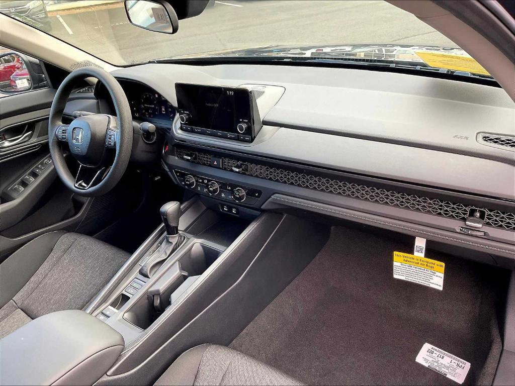 new 2025 Honda Accord car, priced at $30,520