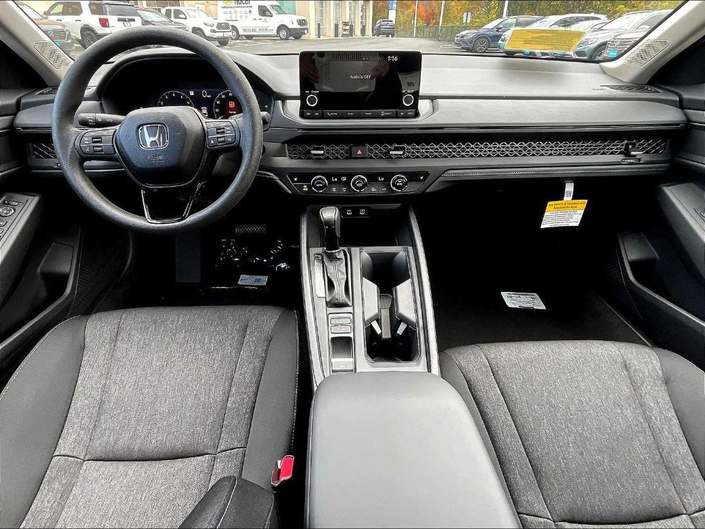 new 2025 Honda Accord car, priced at $30,520