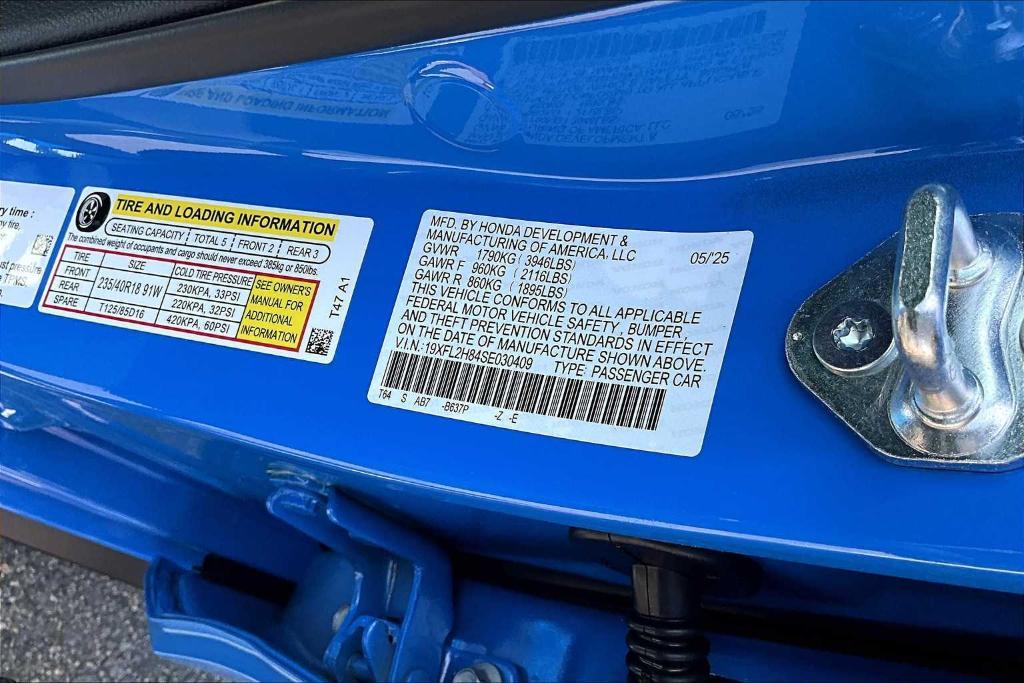 new 2025 Honda Civic car, priced at $29,055