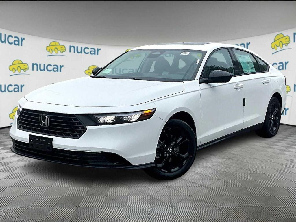 new 2025 Honda Accord car, priced at $30,706