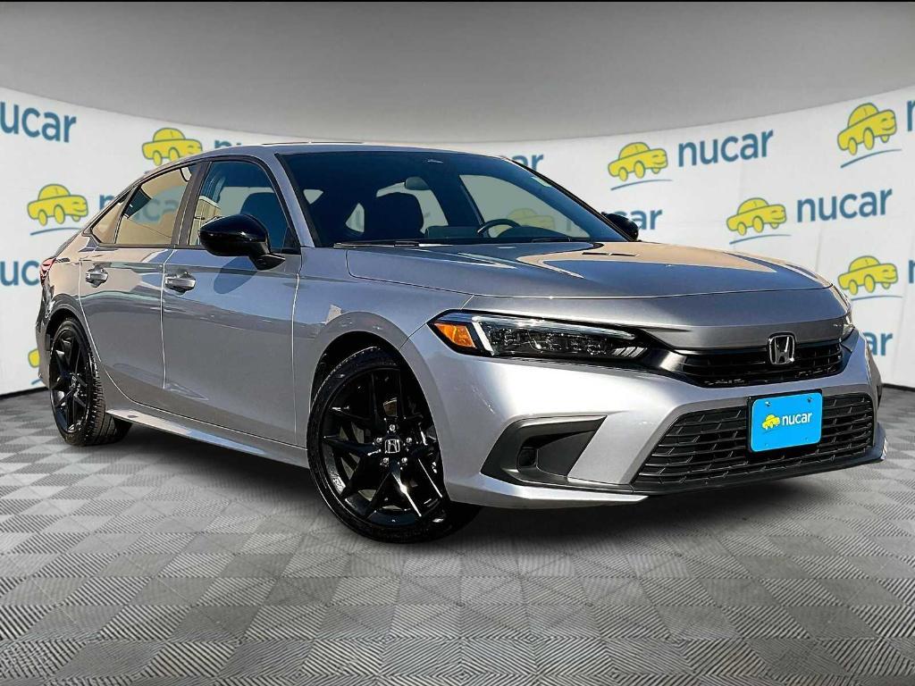 used 2022 Honda Civic car, priced at $24,550