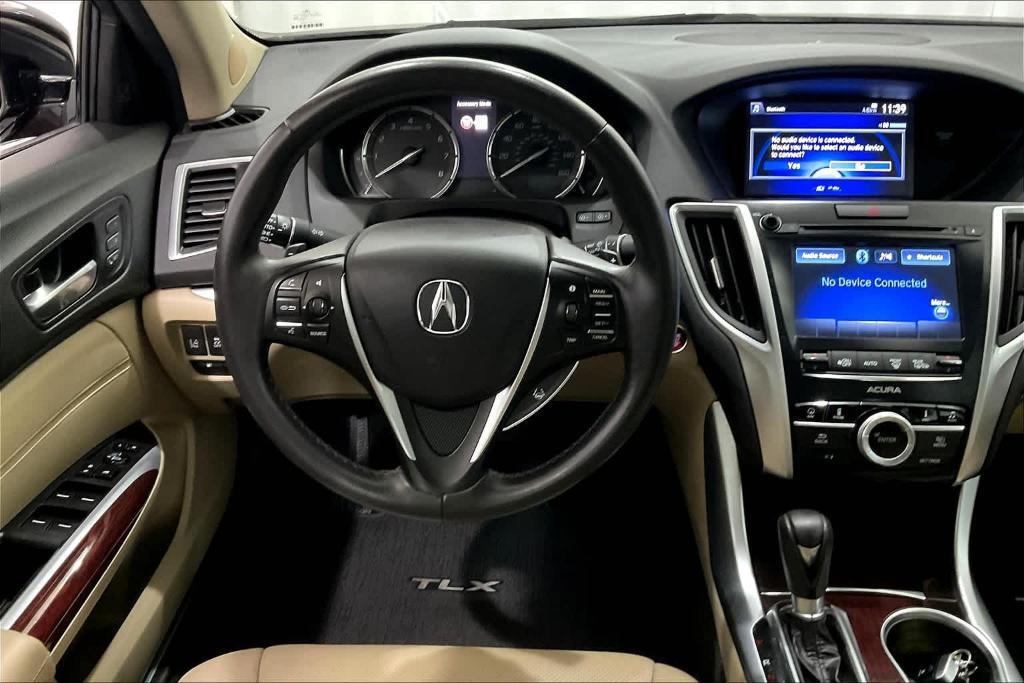 used 2015 Acura TLX car, priced at $18,198