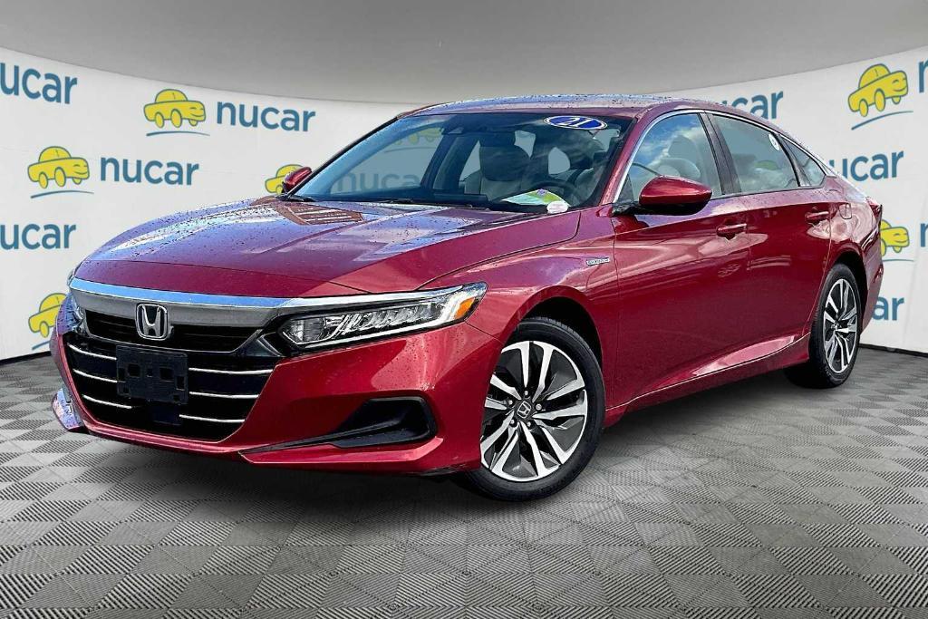 used 2021 Honda Accord Hybrid car, priced at $25,900