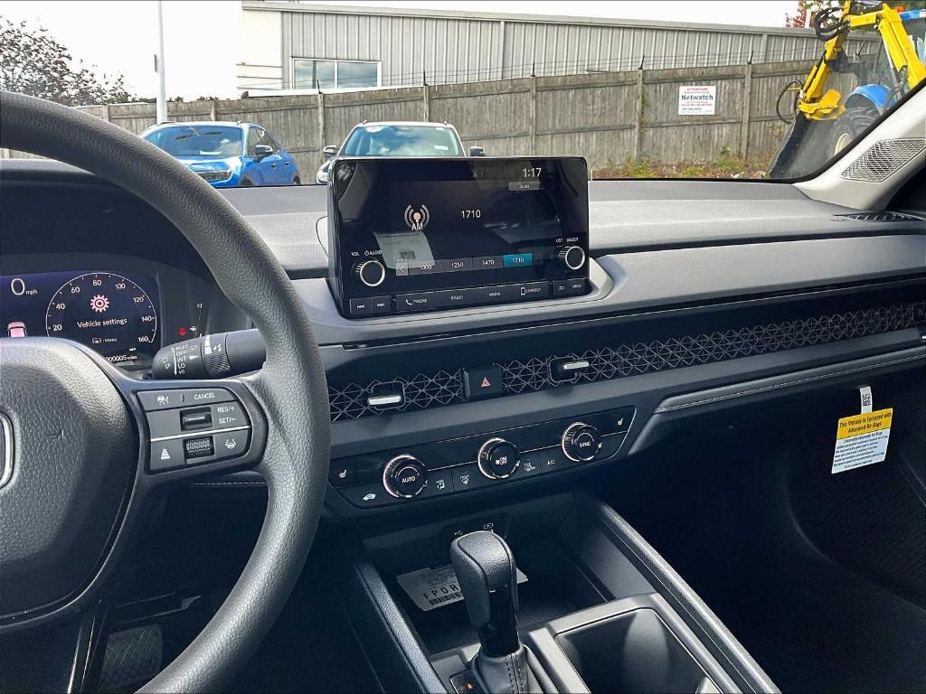 new 2025 Honda Accord car, priced at $30,459