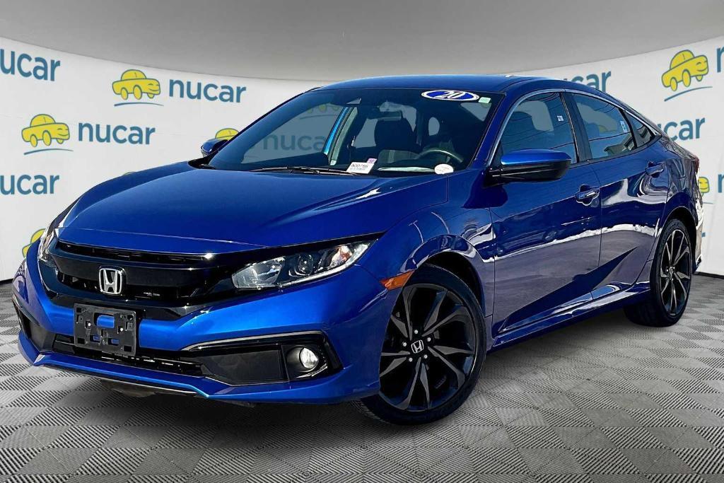 used 2020 Honda Civic car, priced at $20,800