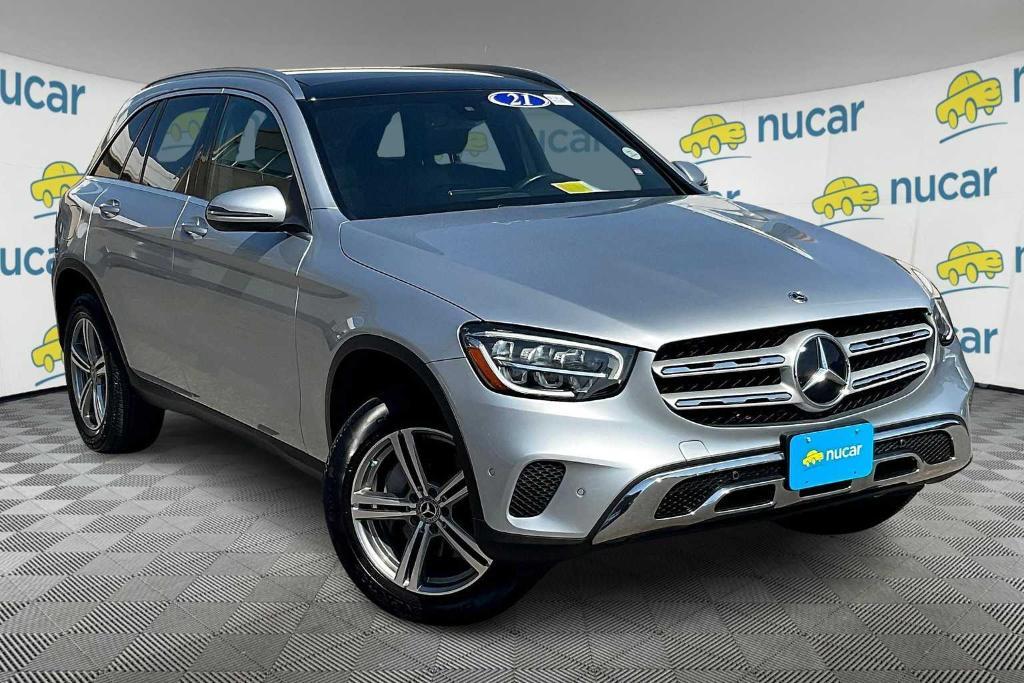 used 2021 Mercedes-Benz GLC 300 car, priced at $28,450