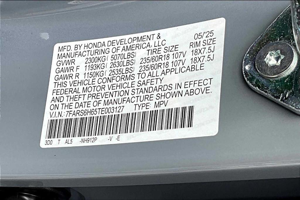new 2026 Honda CR-V Hybrid car, priced at $39,999