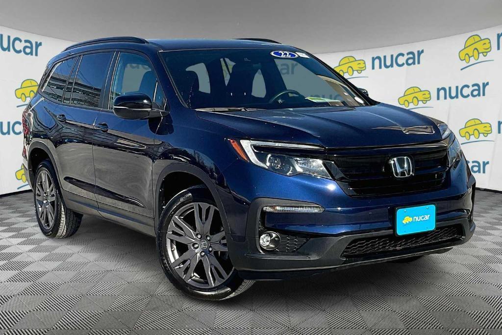 used 2022 Honda Pilot car, priced at $29,250