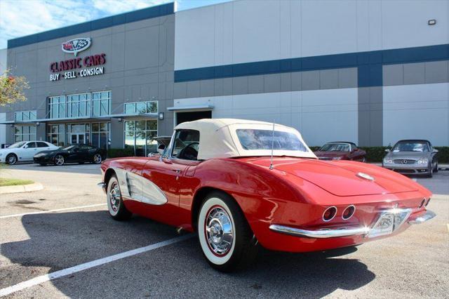 used 1961 Chevrolet Corvette car, priced at $89,500