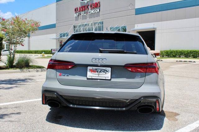 used 2021 Audi RS 6 Avant car, priced at $89,950